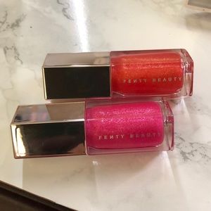 Brand new Fenty Beauty mini gloss bombs!